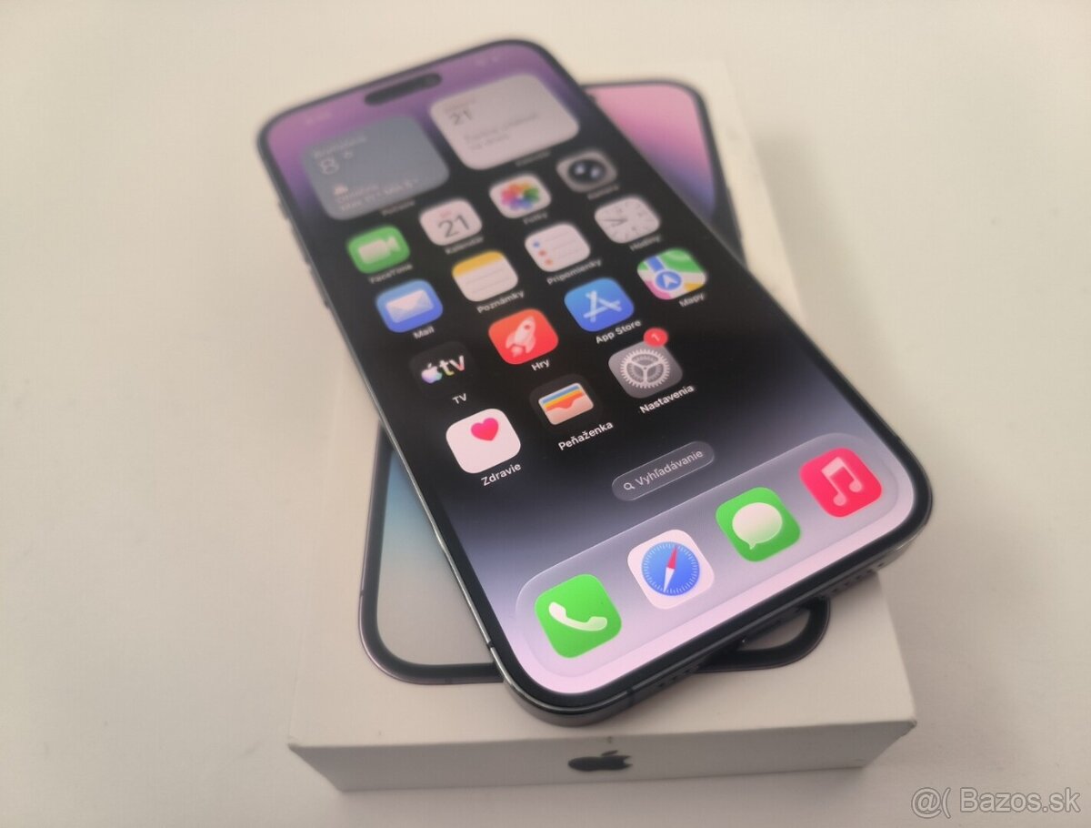 apple iphone 14 PRO MAX 1TB Purple / Batéria 86% - 4