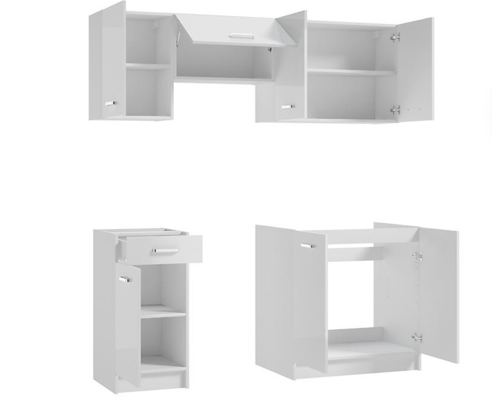 Kuchynská linka s pracovnou doskou a drezom - 4