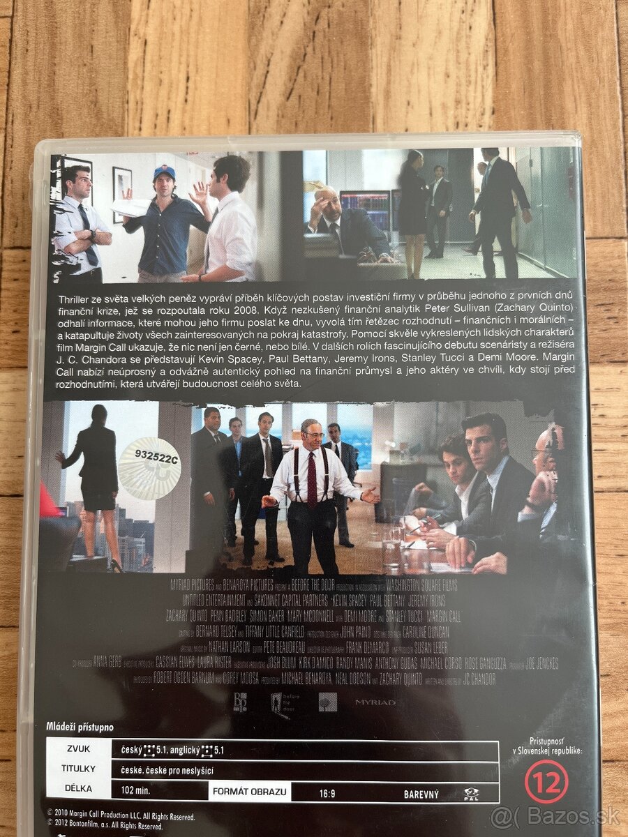 • Na predaj DVD film Margin call • - 4