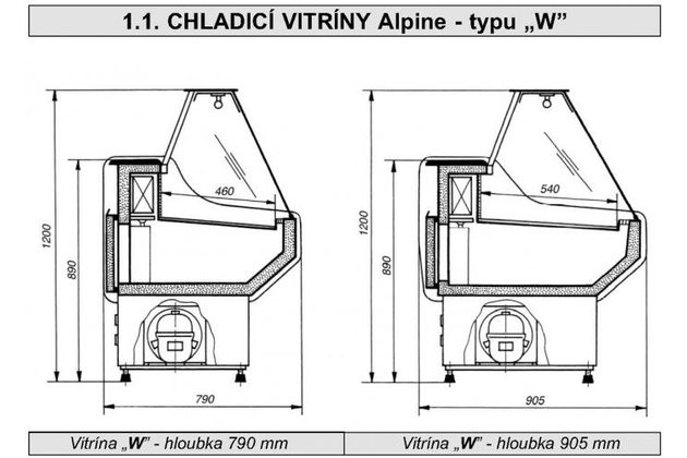 Vitrínová chladnička - 4