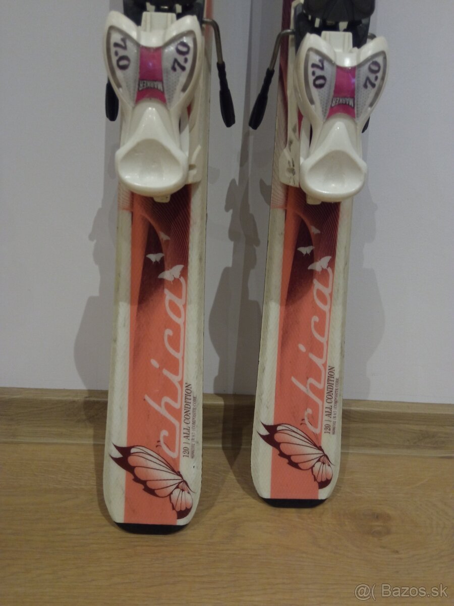 Lyže 120cm, lyžiarky MP 220-235 cm - 4