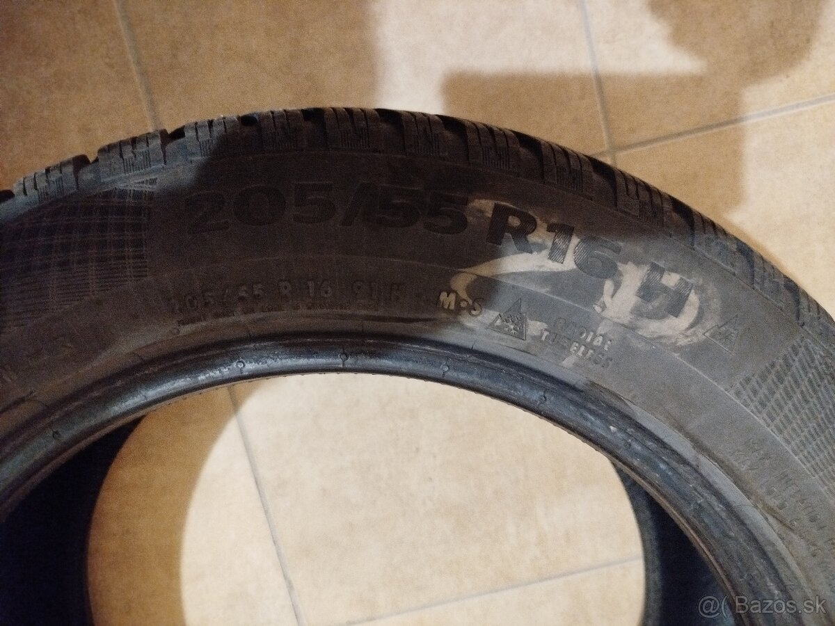 Letné pneu 205/55 R16+zimné - 4