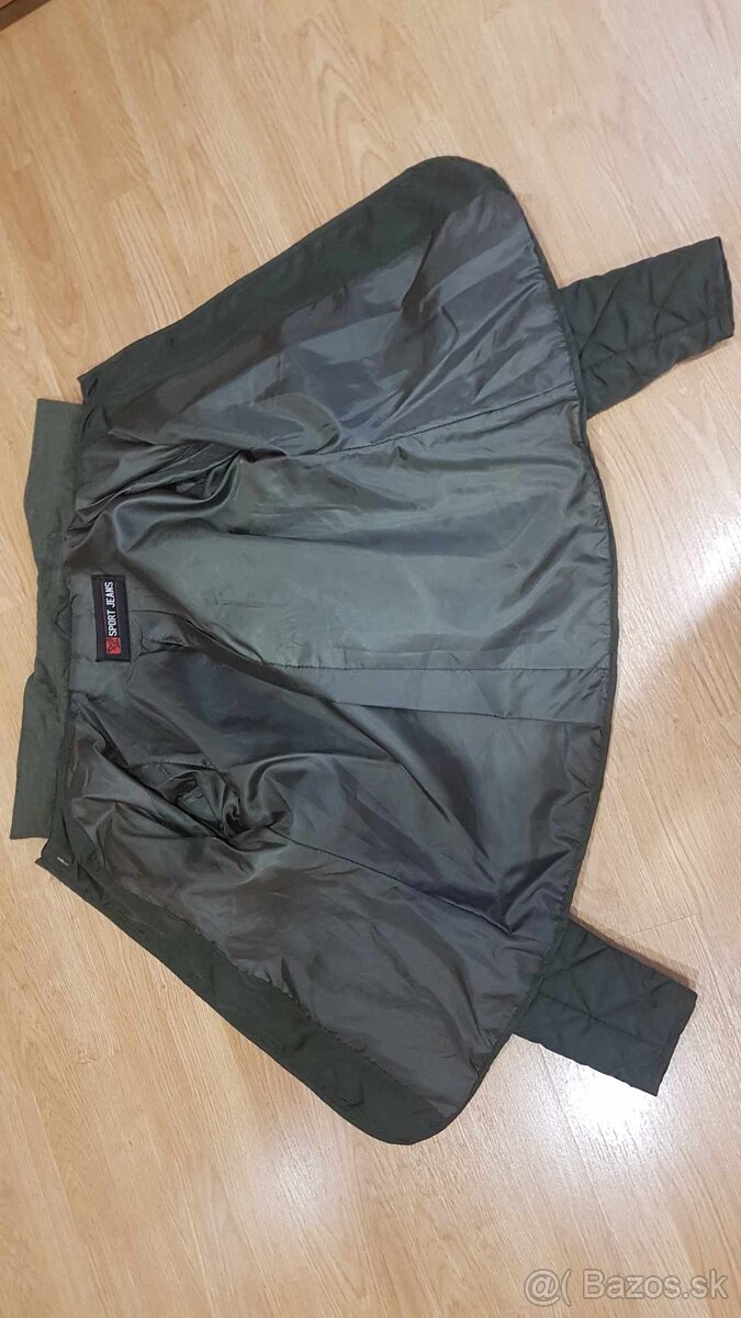 Tmavo zelená prechodná bundička v. 42 - 4