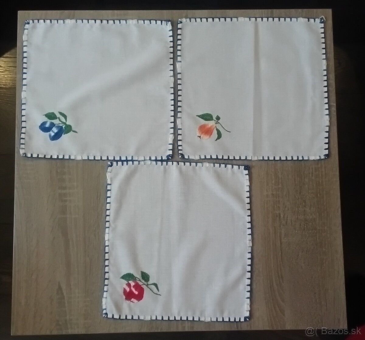 Vyšívané dečky - ručná práca. - 4