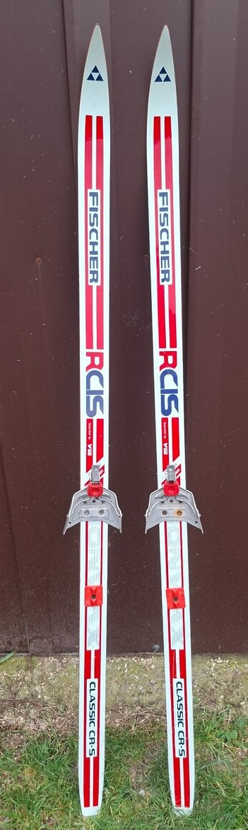 Bežky Fischer 140cm so šupinami + topanky 220 mm - 4