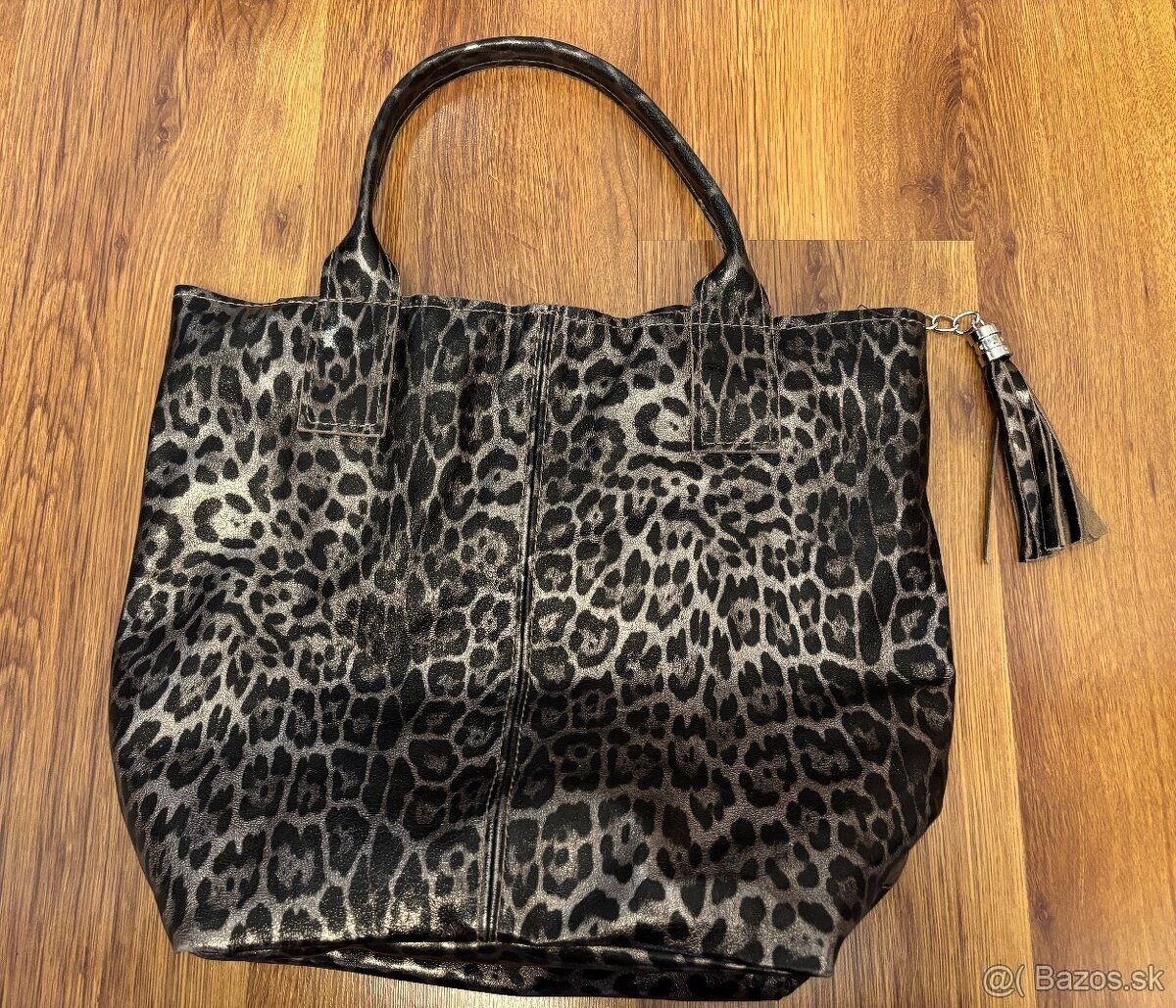 Dámska kožená kabelka - 4