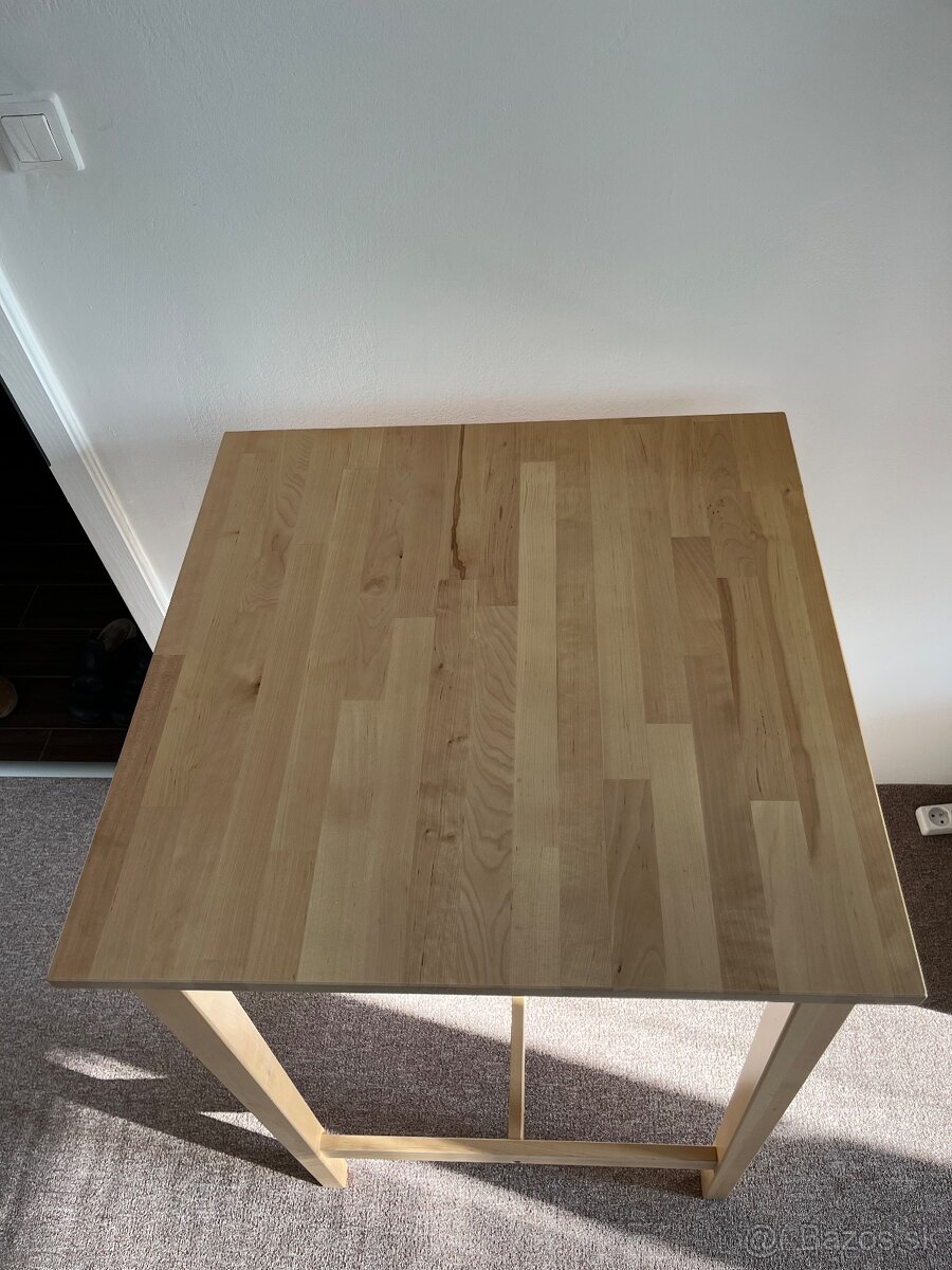 Barový stôl IKEA Björkudden + 2x barové stoličky IKEA Ingolf - 4
