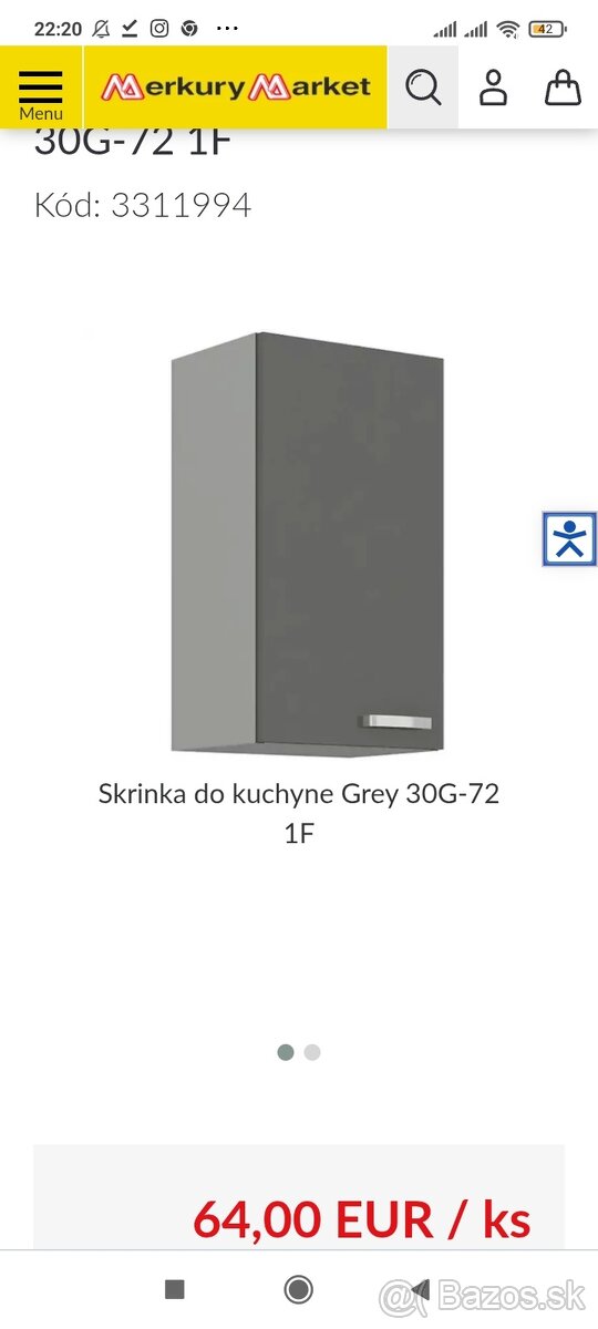 Kuchynská linka 220cm - 4
