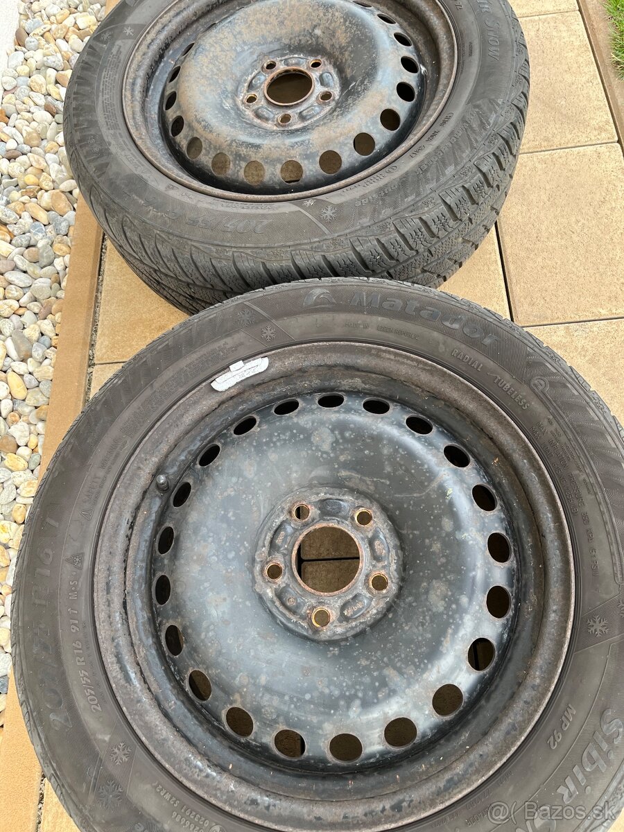 Plechové disky R16 - 4