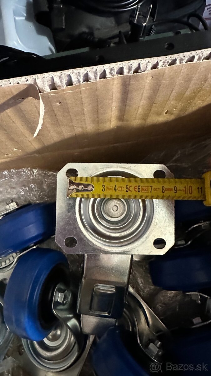 Otočné kolieska Adam Hall 80mm - 4