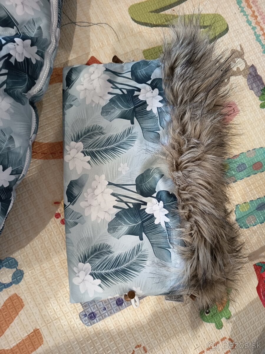 Predám krásny teplučký zimný fusak Hand Made Infinity - 4