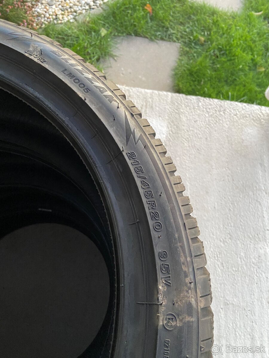 Bridgestone 215/45 r20 zimme 4ks - 4