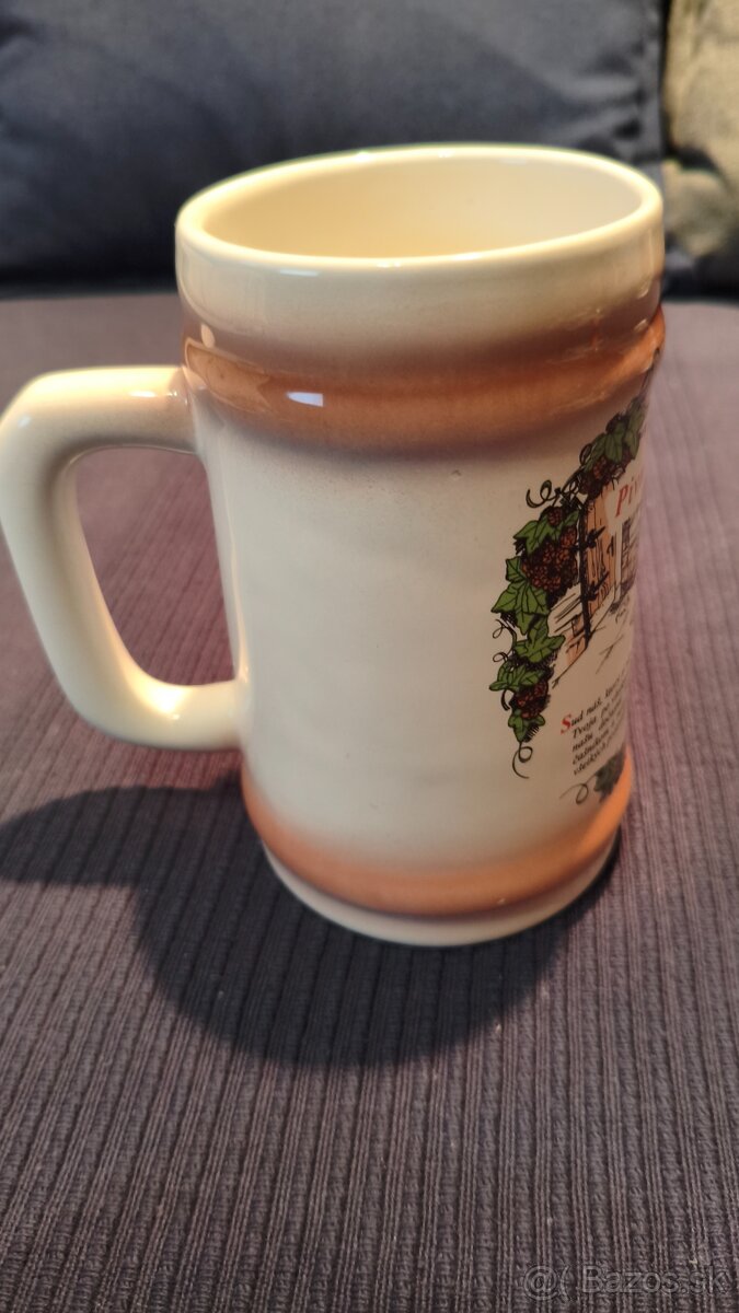 Predám keramické džbány na pivo - 4