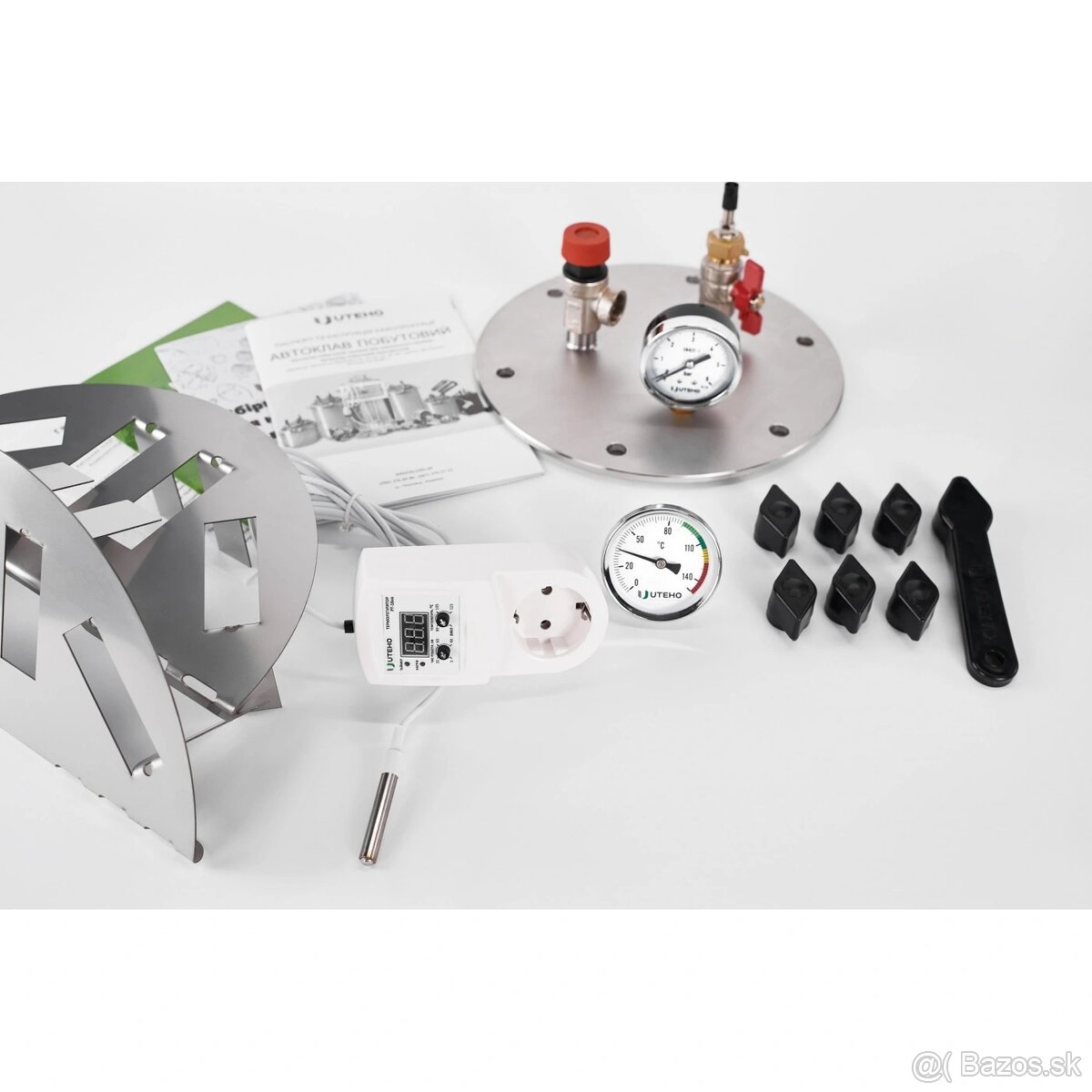 Autokláv "A60 electro" (220V), sterilizátor konzerv - 4