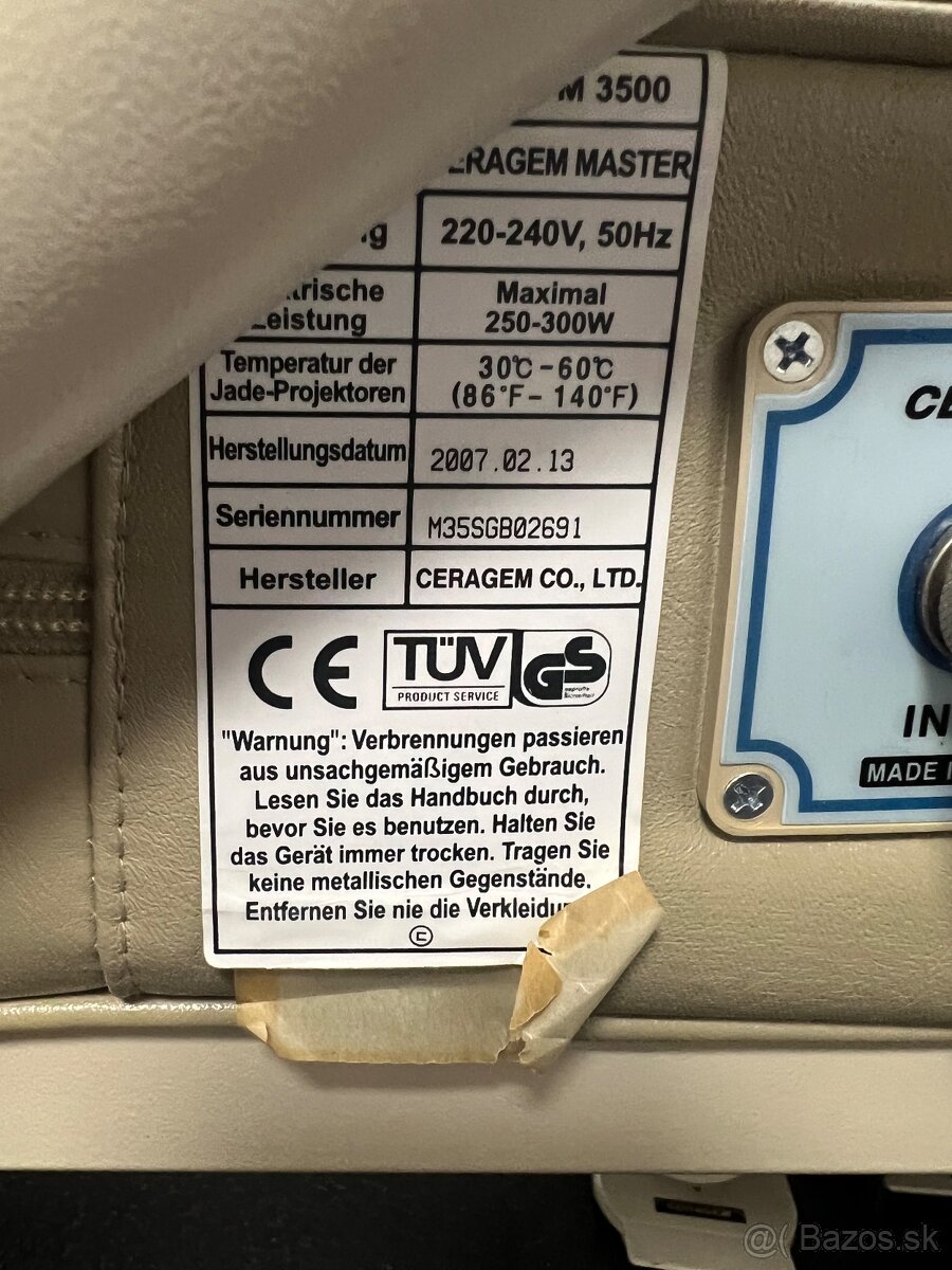 CERAGEM-masážne lehátko - 4