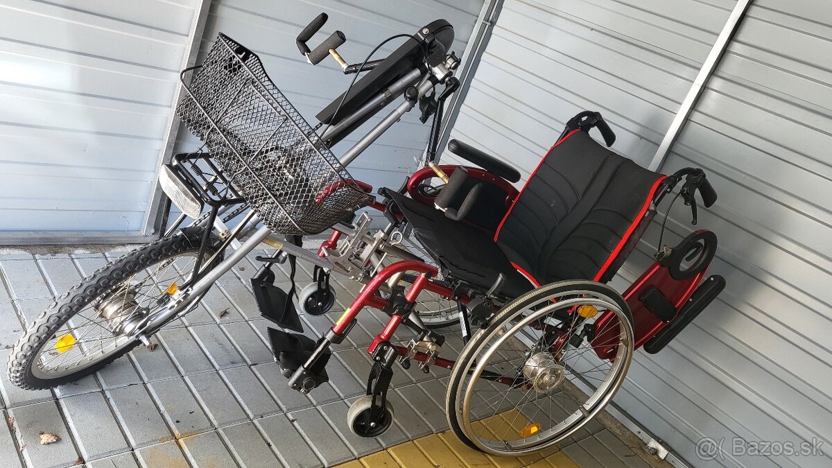 Ručný bicykel Speedy - Bike + Sopur pre vozičkarov - 4