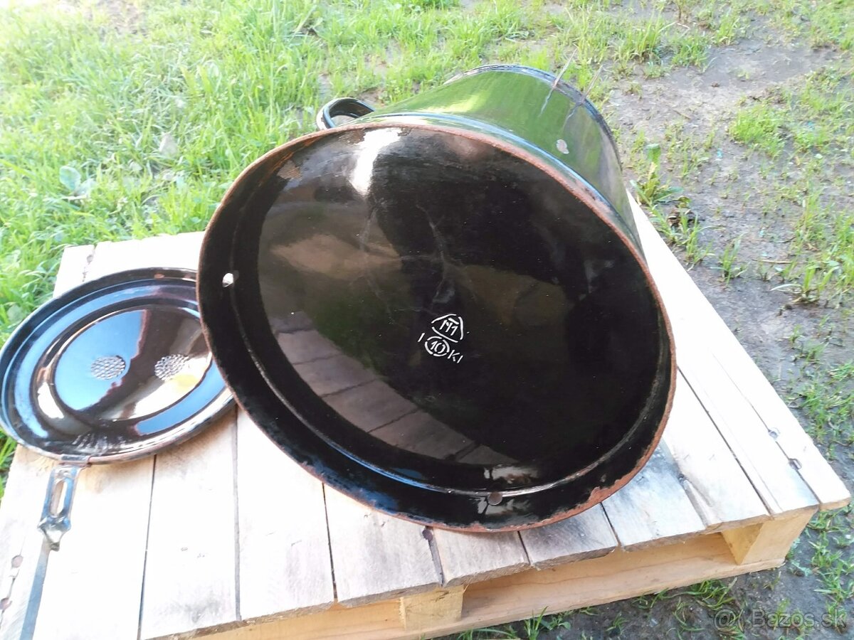 Smaltované hrnce, nádoby - 4