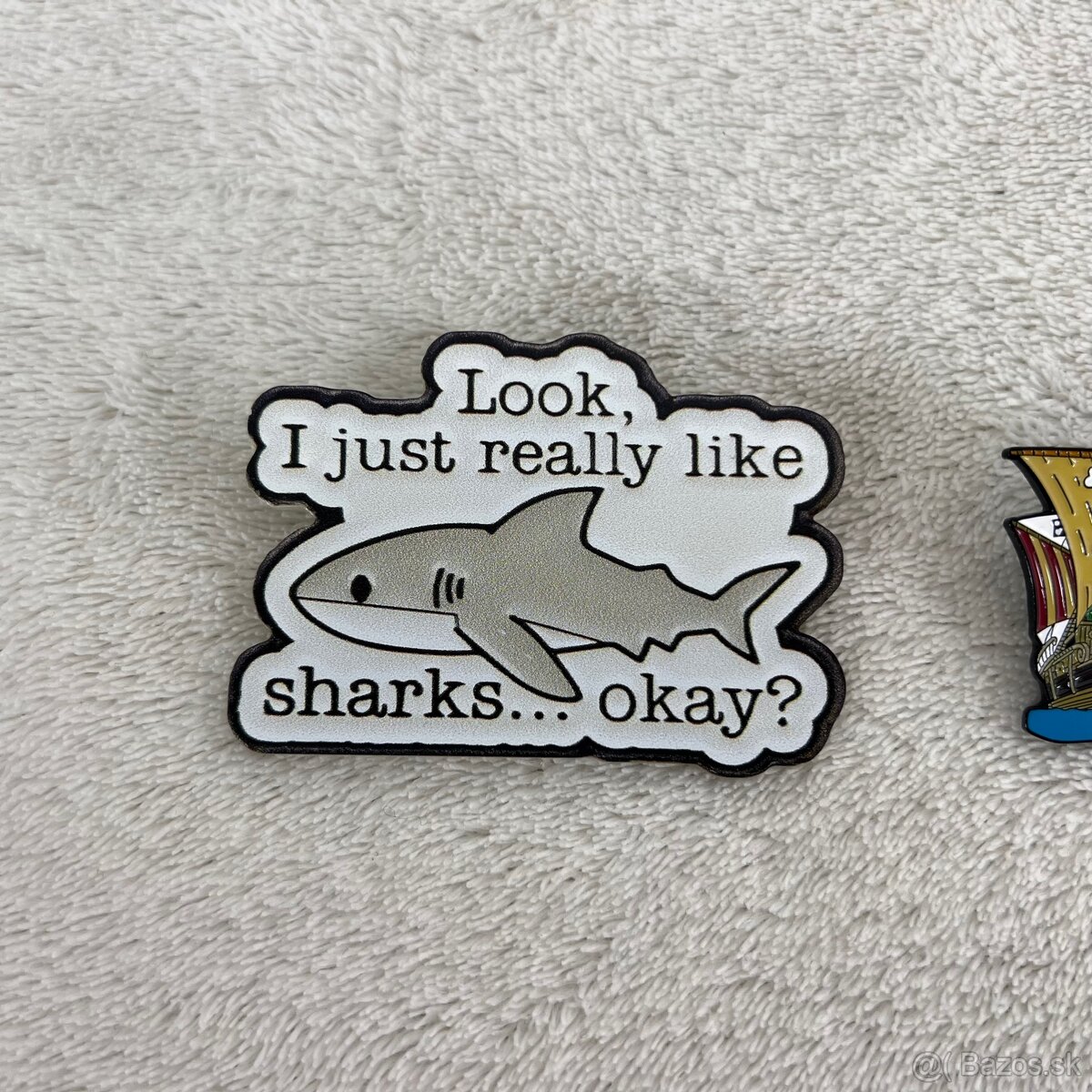 Anime One piece pripináčiki. Going marry, Luffy, žralok - 4