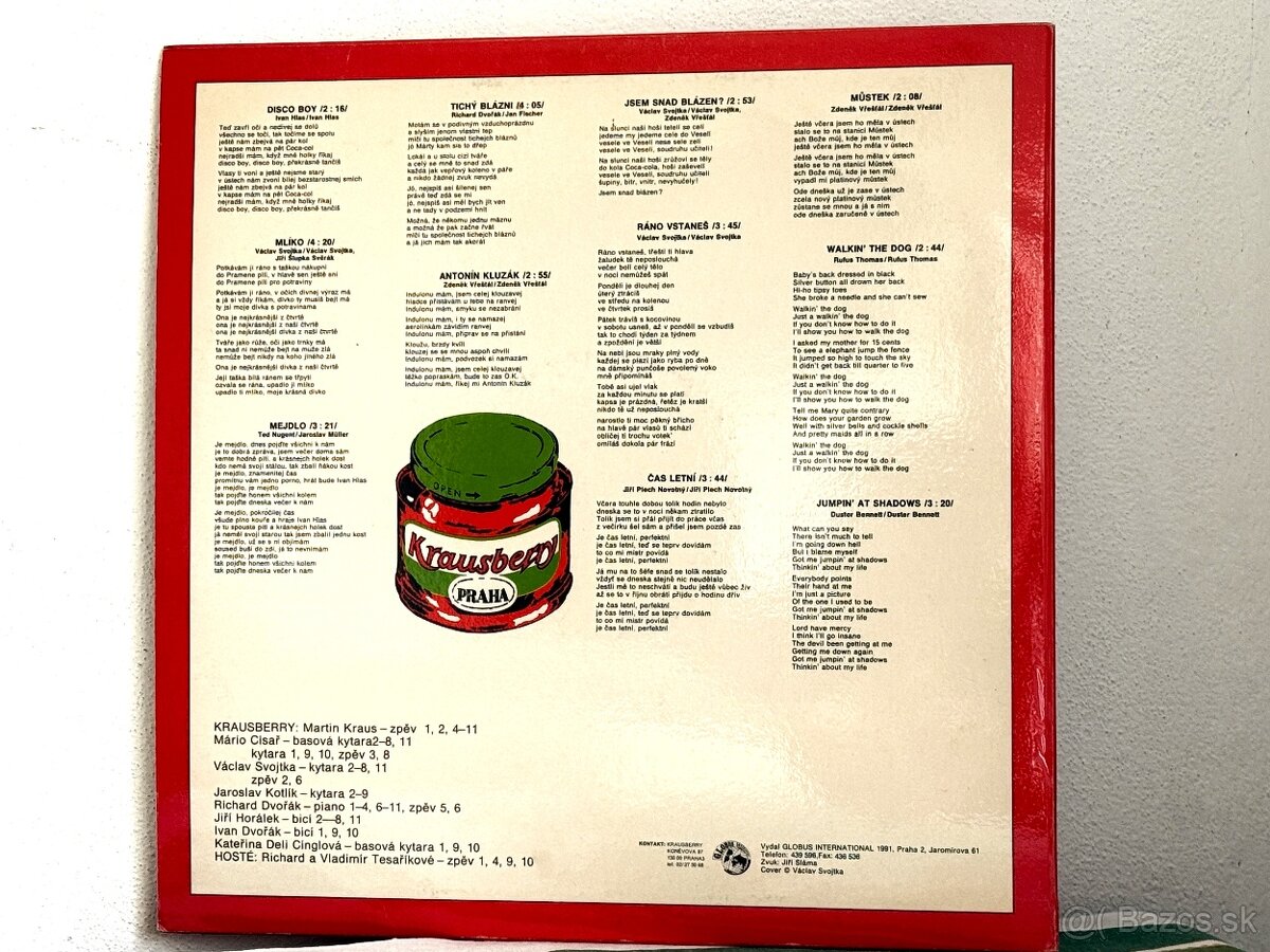 LP Krausberry-Stači drahoušku.-1991. - 4