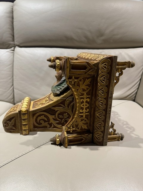 Starožitný drevenný oltár - 4