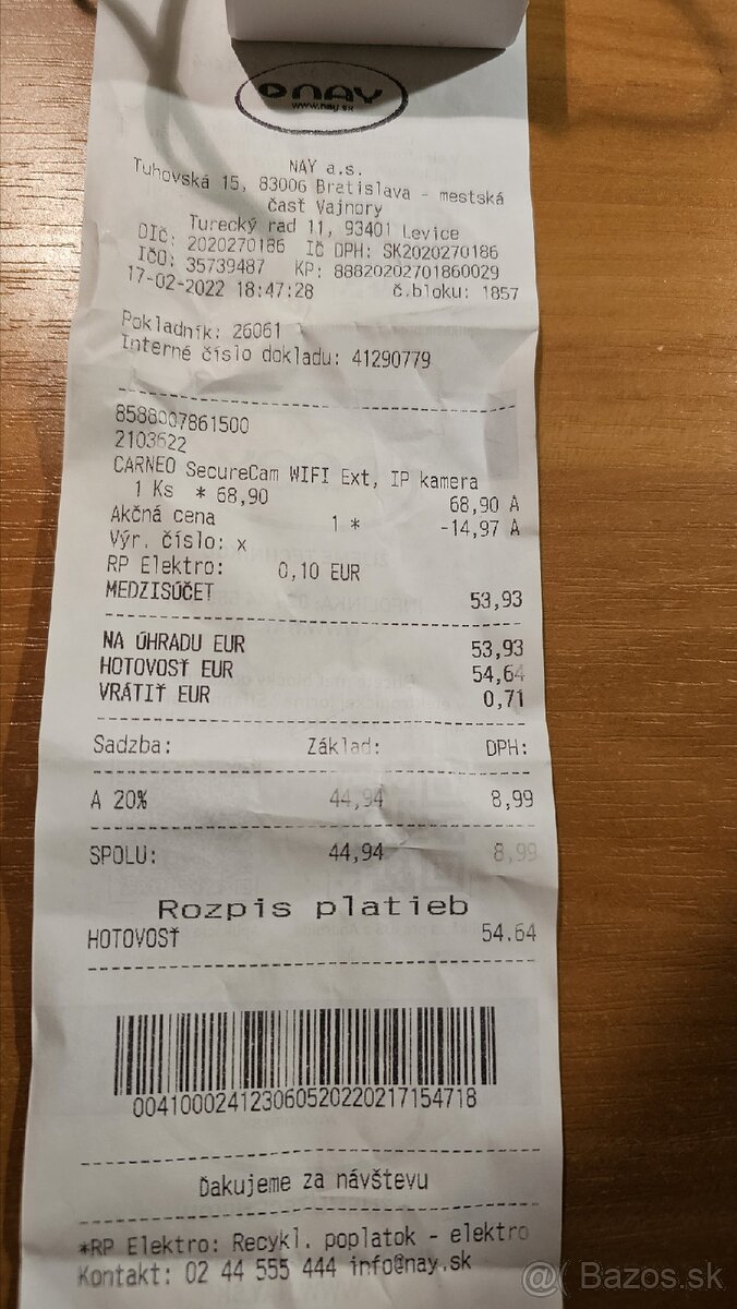 Bezpečnostná kamera - 4