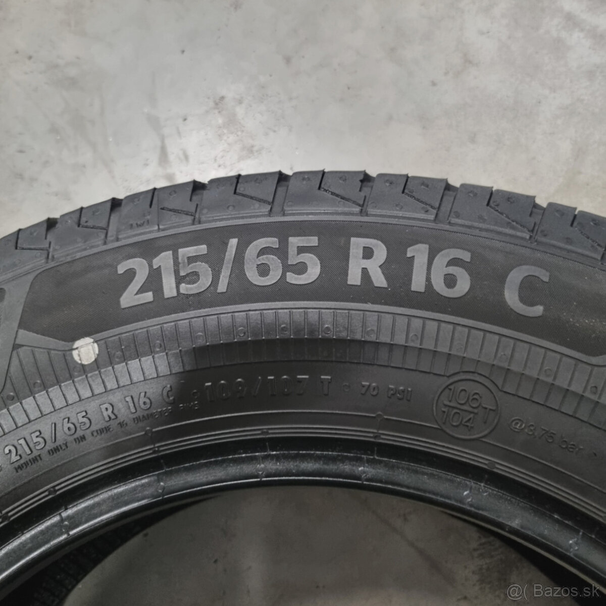 Letné dodávkové pneumatiky 215/65 R16C CONTINENTAL - 4