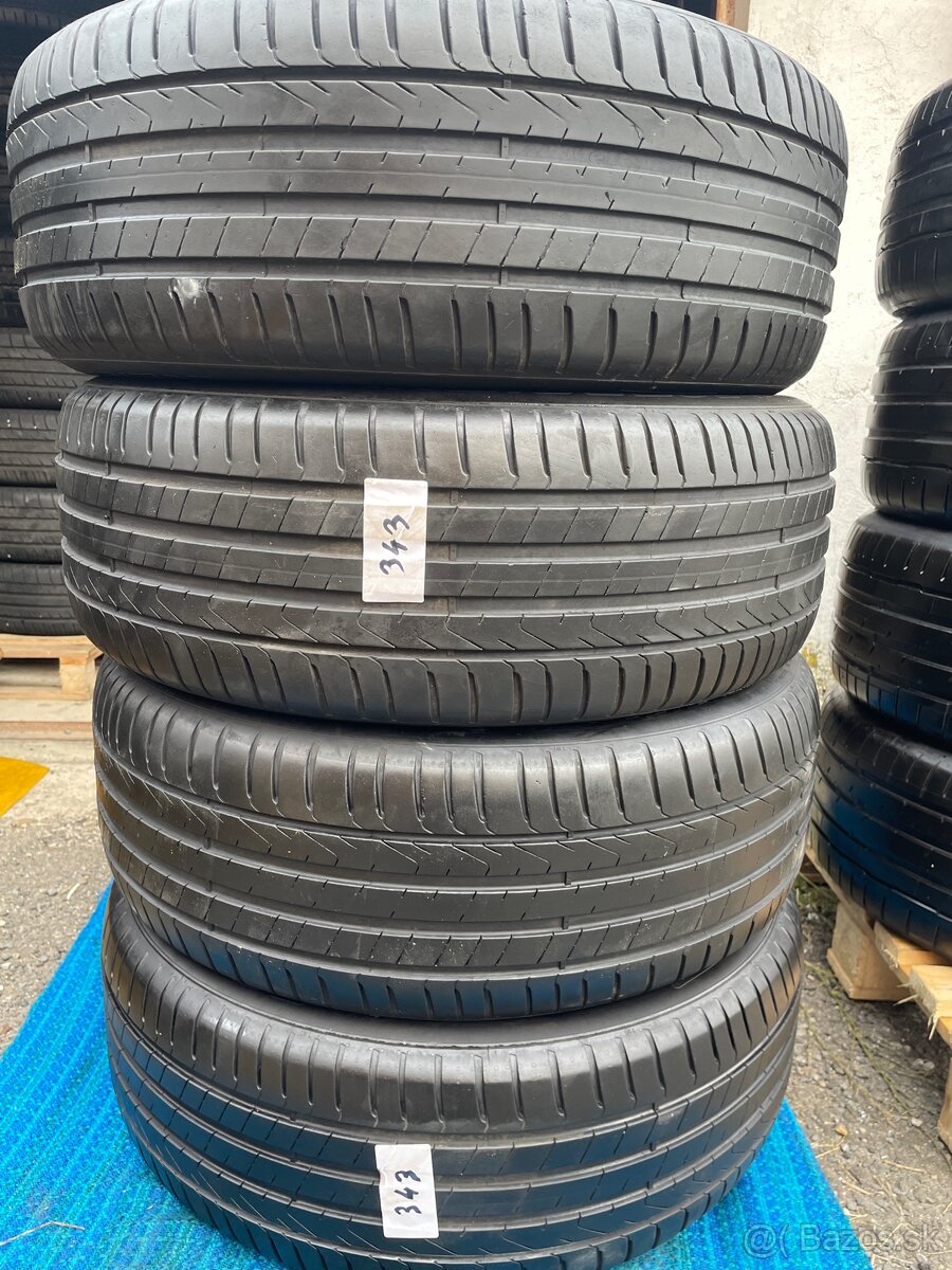 ZĽAVA - Letne Pirelli 235/55 R18 100V DOT 4620 , 343 - 4