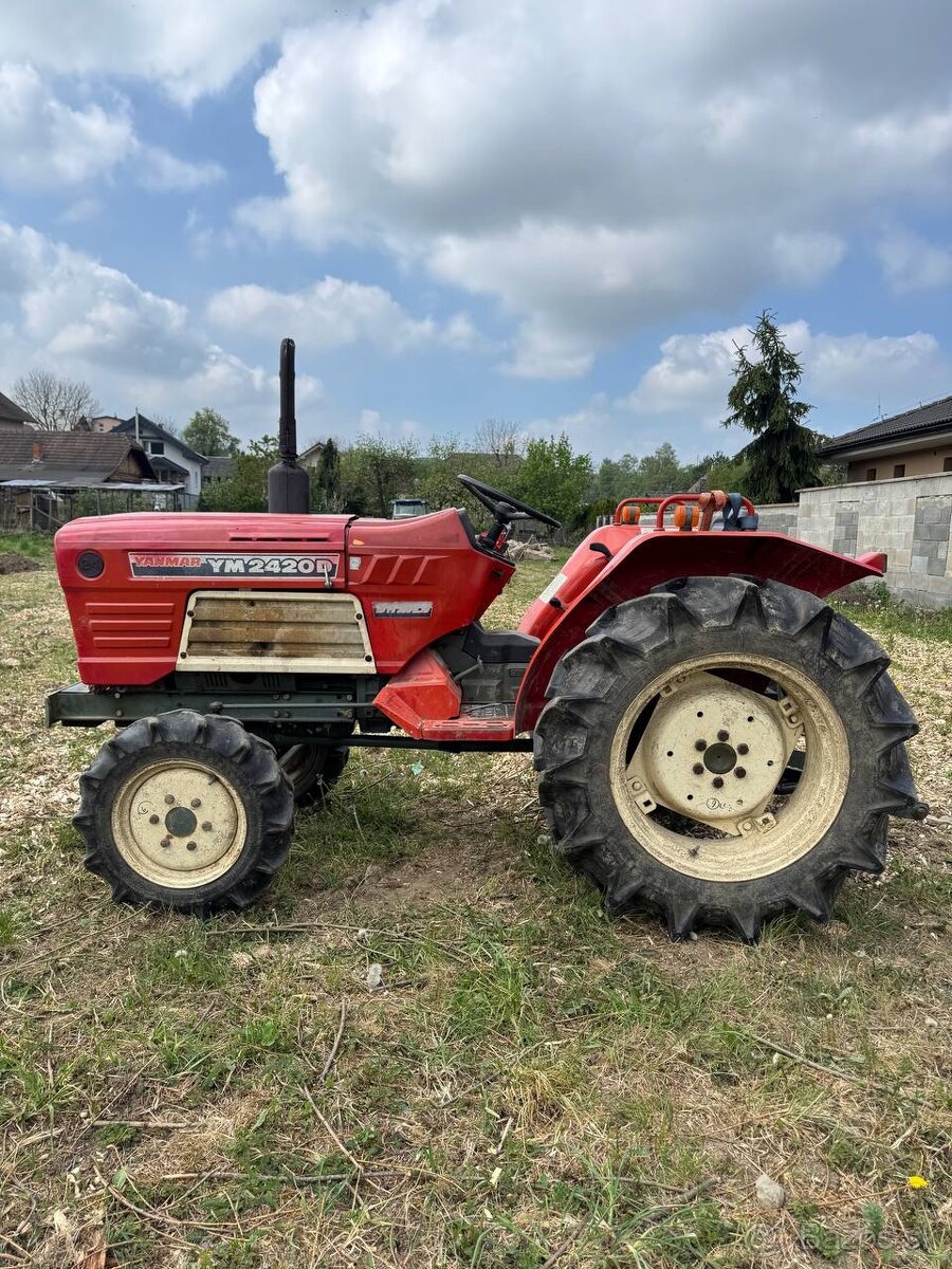 Yanmar YM2420D, rotavator, 24hp,4x4 - 4