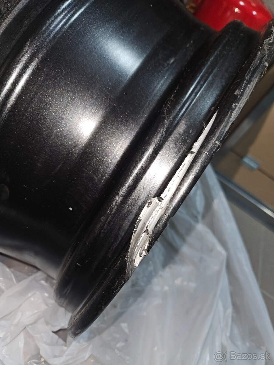 ALU disk 16 palcov Proxima v čiernej, 5x100 - 4