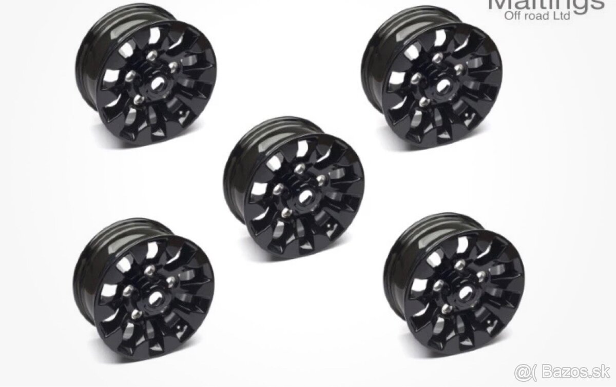 REZERVOVANE - 5x Defender alu disky- sawtooth 16”