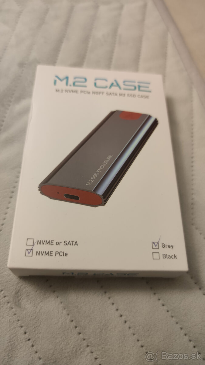 USB A/C ramcek na rychle NVMe SSD disky - 4