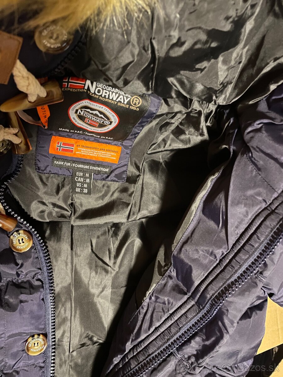 Pánska zimná Geographical Norway bunda Belphegore veľ M - 4