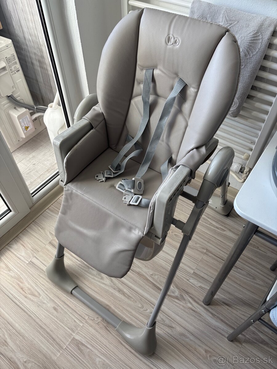 Stolička nakŕmenie KINDERKRAFT YUMMY sivá - 4