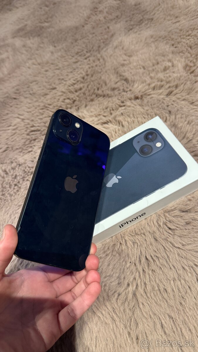 iPhone 13 – 128 GB,tmavofomodrý, TOP stav - 4