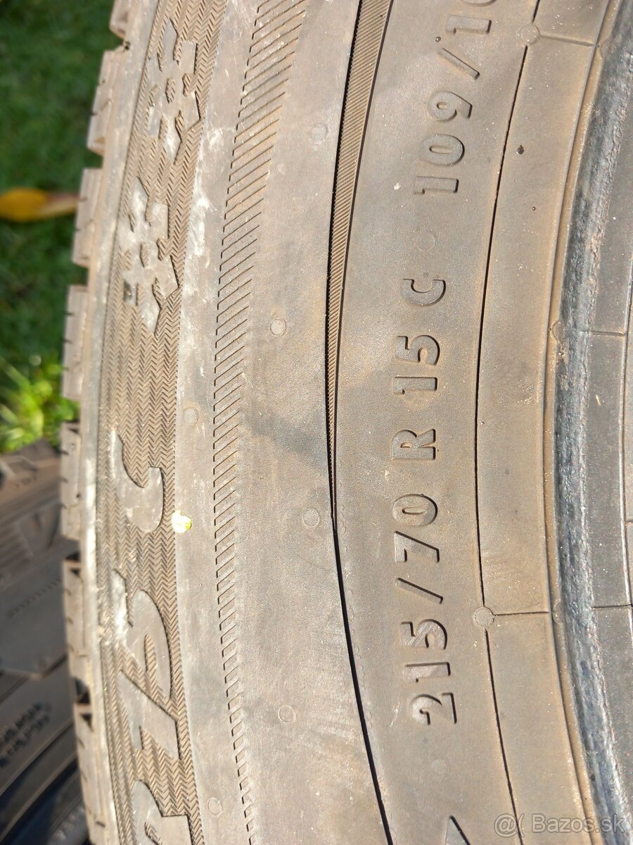 215/70 r15C zimne pneumatiky 2ks matador - 4