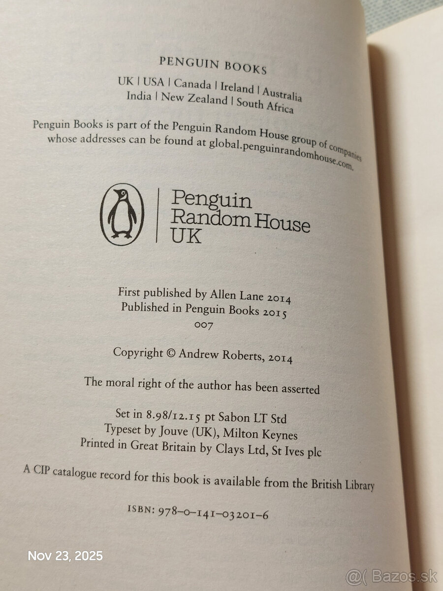 Andrew Roberts 'Napoleon the Great' (ENG) - 4