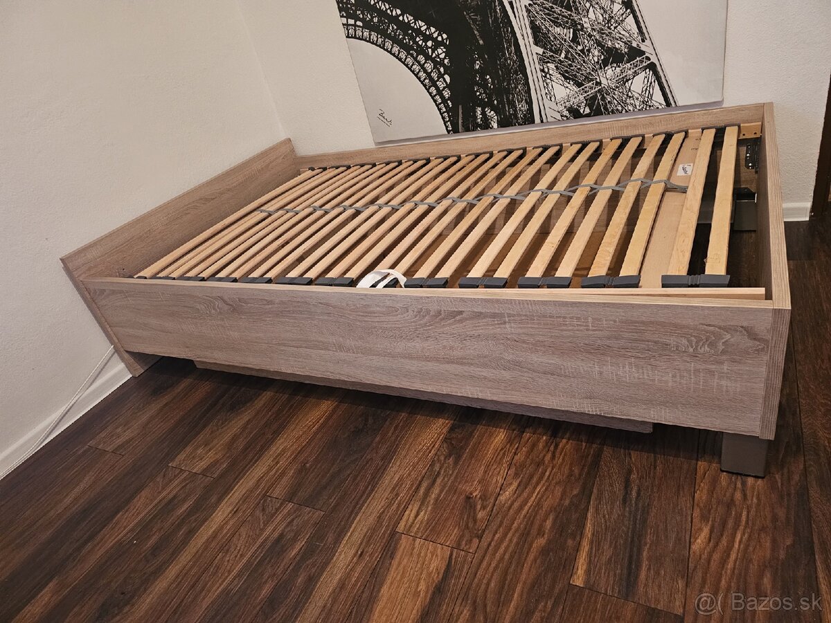 Posteľ 120x200 s roštom a matracom - 4
