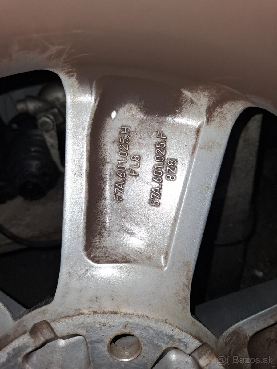 Kompletne letné kolesá/ disky ŠKODA RATIKON - 4