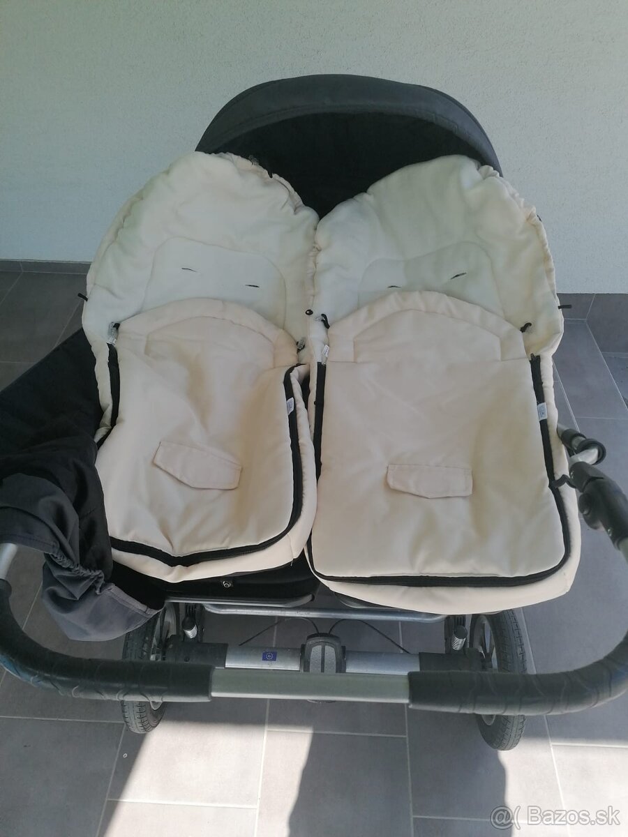 Dvojičkový/súrodenecký kočík - 4