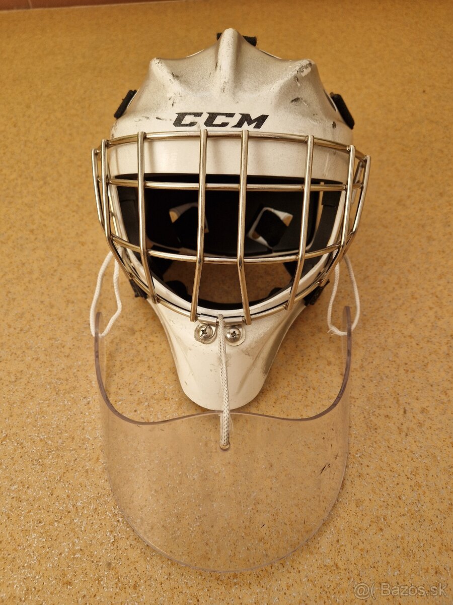 Brankárska maska CCM youth + plexi - 4
