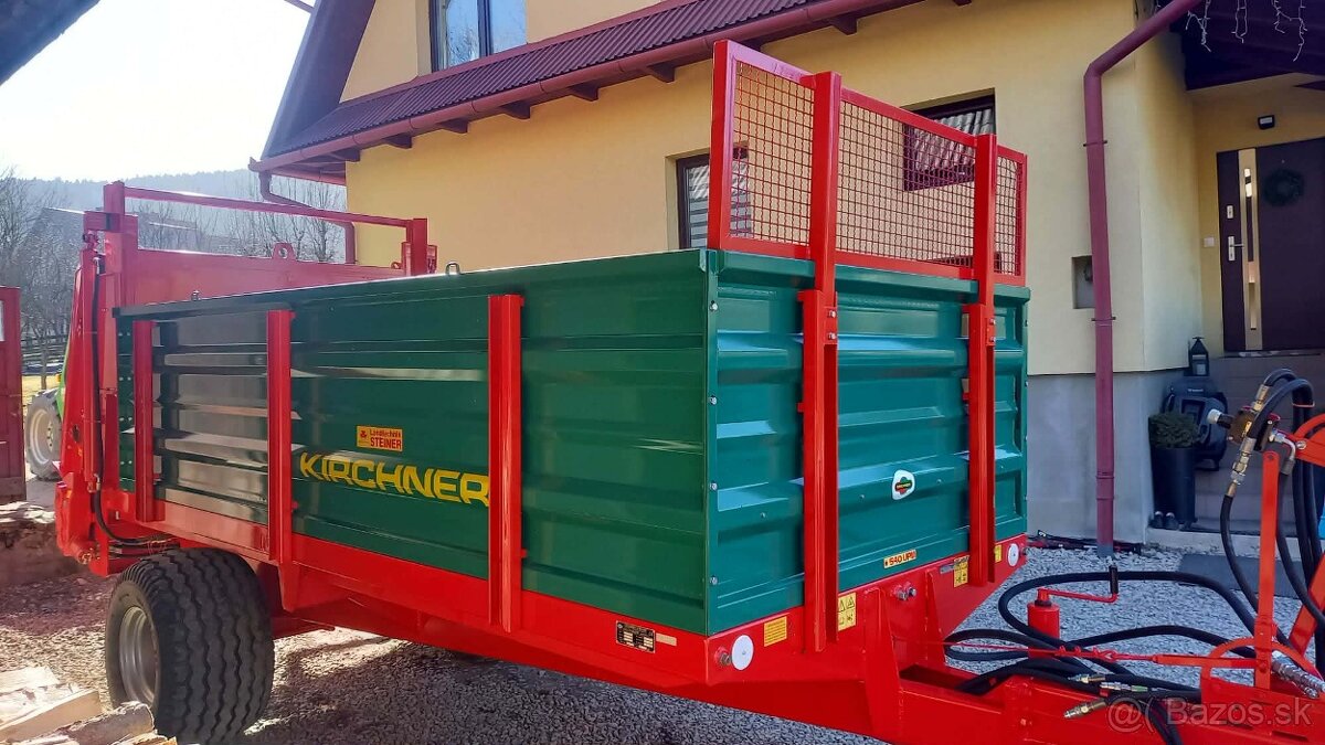 9 T Rozmetadlo maštaľného hnoja Kirchner - 4