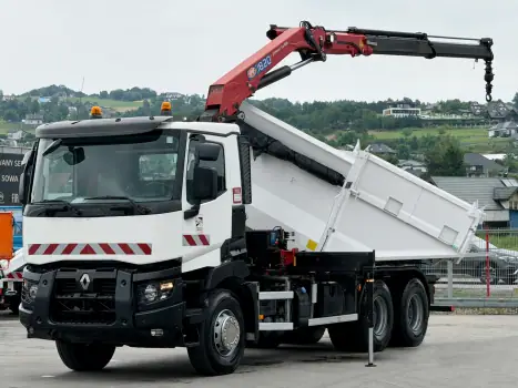 RENAULT C 380, 6x4 sklápač - 4