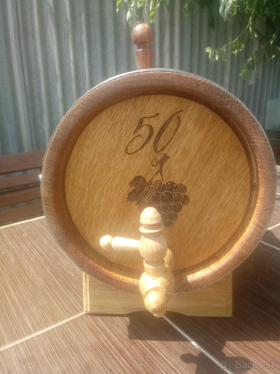 Dubové sudy.DOPRAVA V CENE - 4