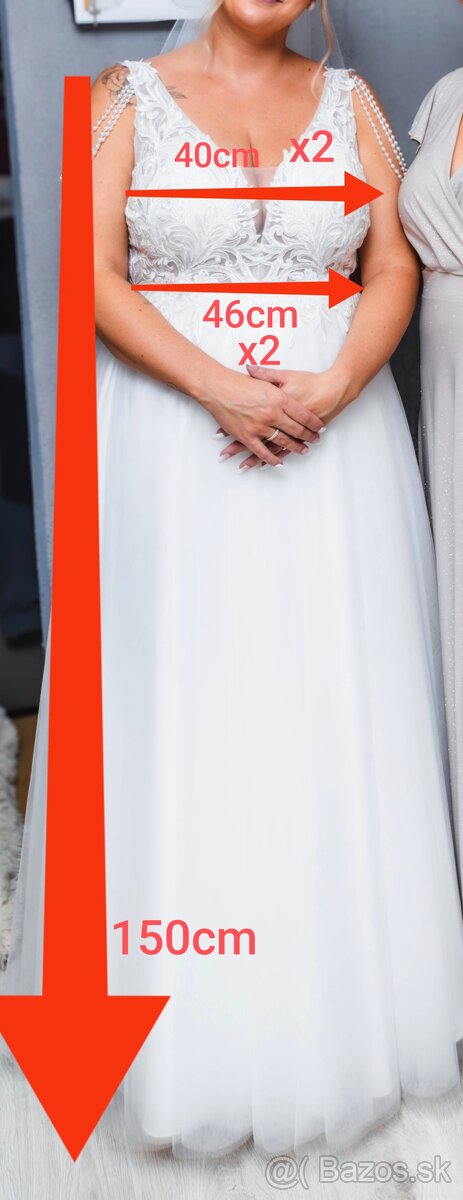 Predám svadobné šaty - 4