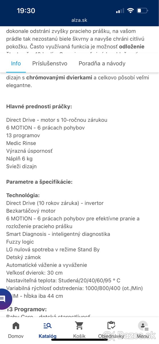 Pracka LG F6296ND - 4