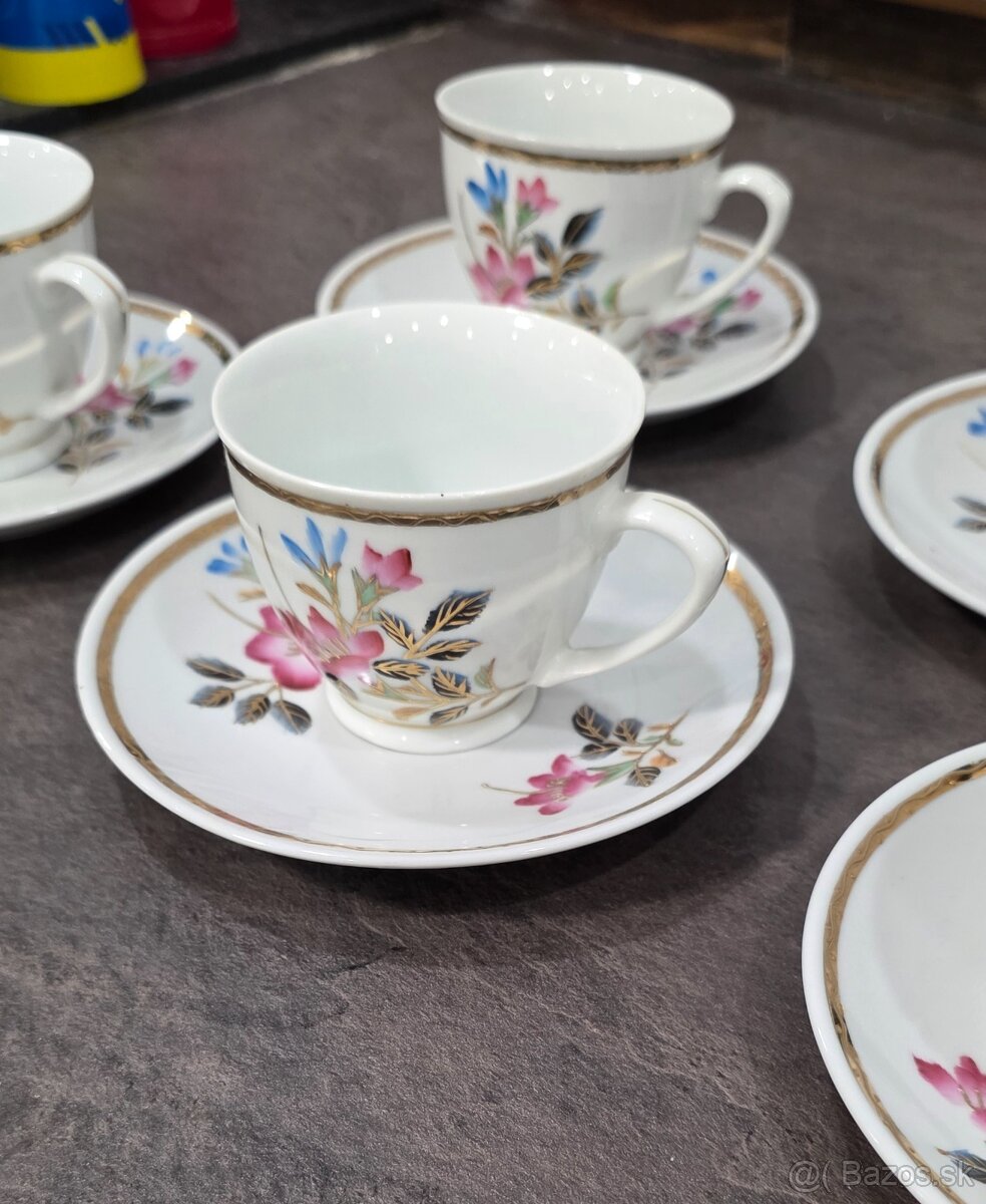 Porcelanova sada retro salok - 4