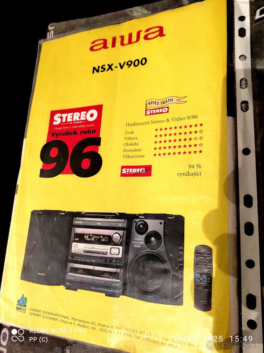 AIWA NSX V 900 TOP - 4