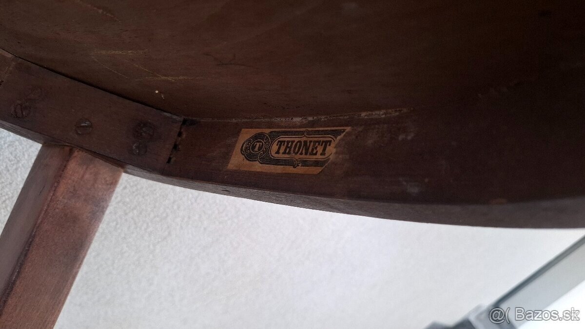 Celodřevěné židle THONET 2ks - 4