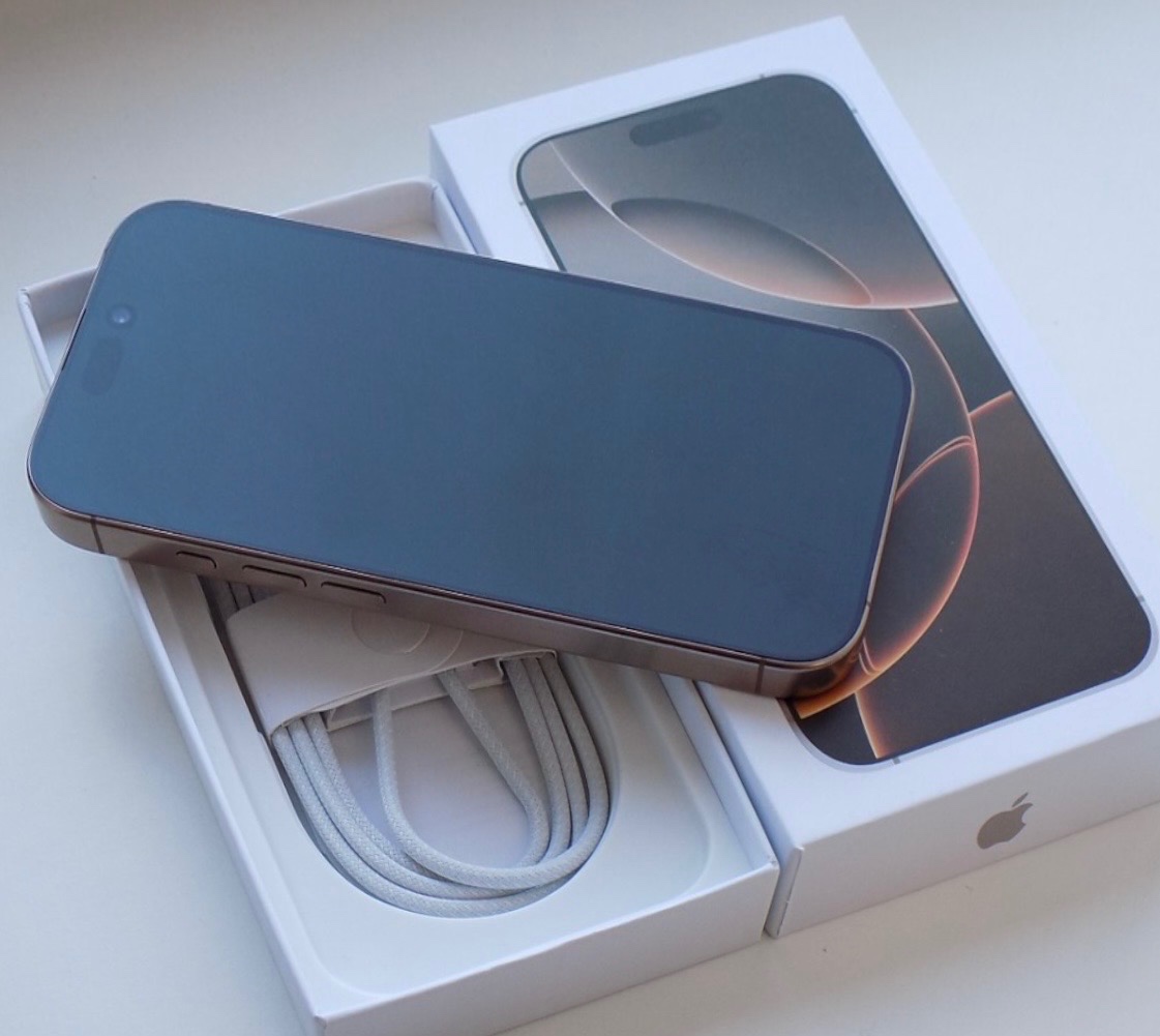 iPhone 16 Pro Desert Titanium BATERIE 100% TOP - 4