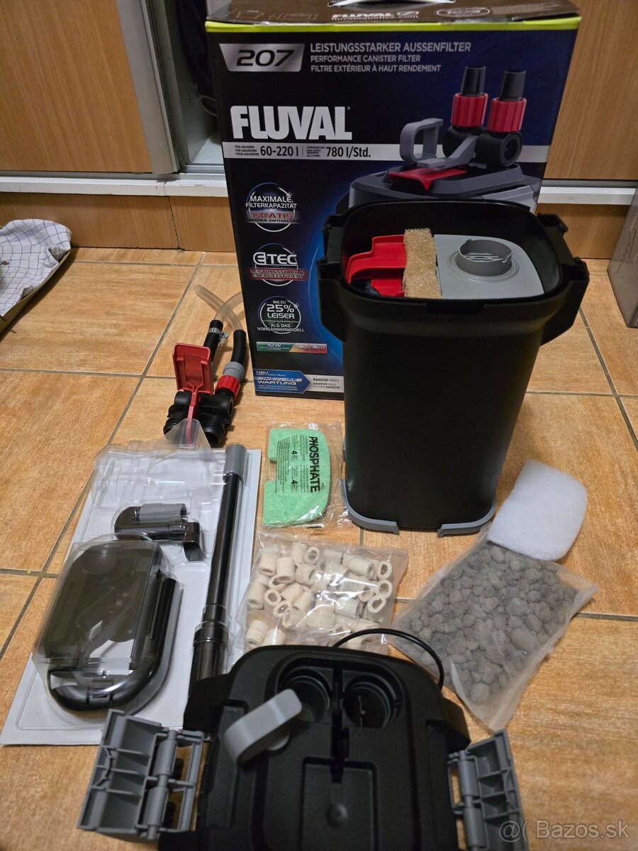 Predám akvárium cca 100l so stojanom a príslušenstvom - 4